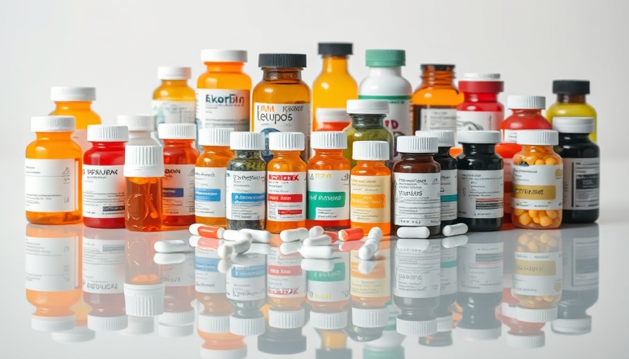 Assorted prescription medicine bottles representing drug pricing without QALYs.