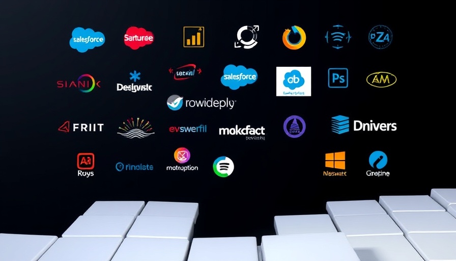 Grid of best AI CRM tool logos, including Salesforce and Zendesk.