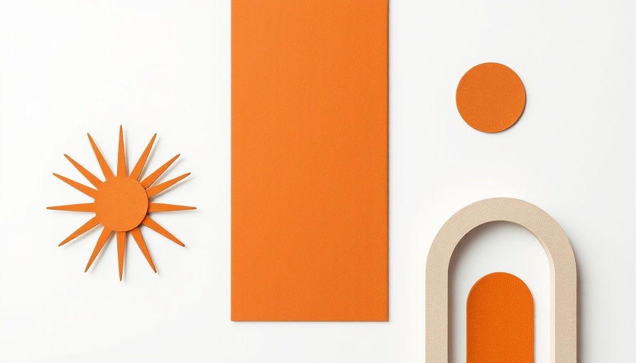 Minimalist web design emphasizing simplicity with geometric elements.