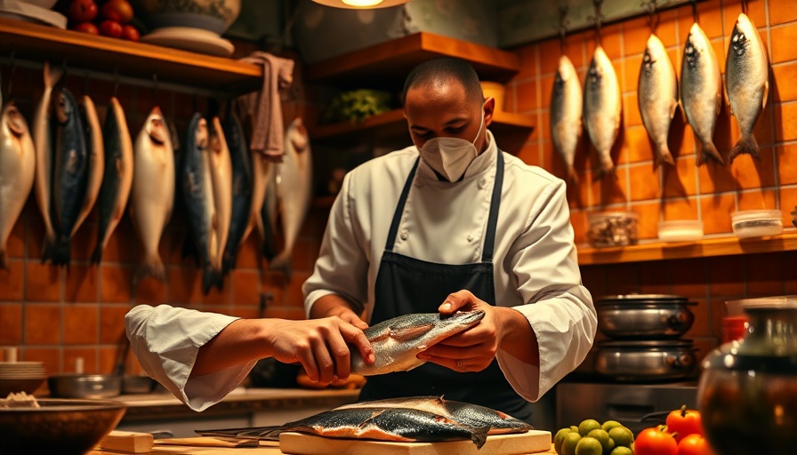 Best New Restaurants 2025: Chef fillets fish in rustic kitchen.