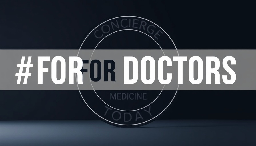 Promotional graphic highlighting U.S. Concierge Medicine Market by Concierge Medicine Today.
