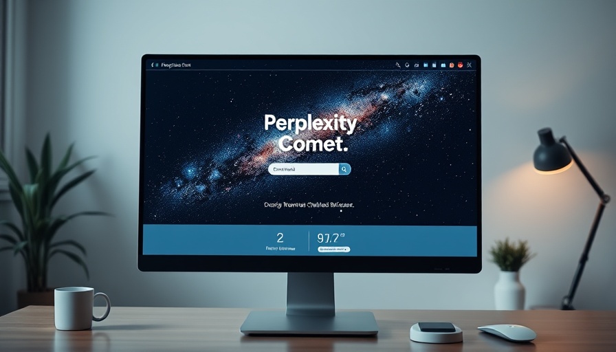 Perplexity Comet browser interface for digital nomads.