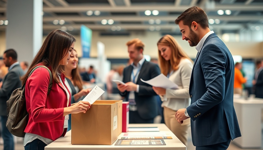 US job losses franchisors: resume drop at job fair event.