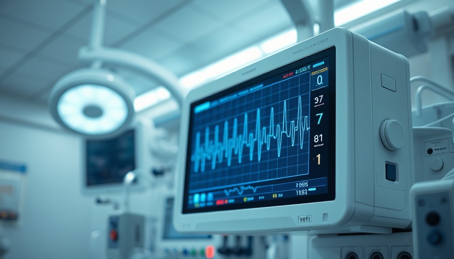Close-up of heart monitor in ICU for alarm fatigue healthcare solutions.