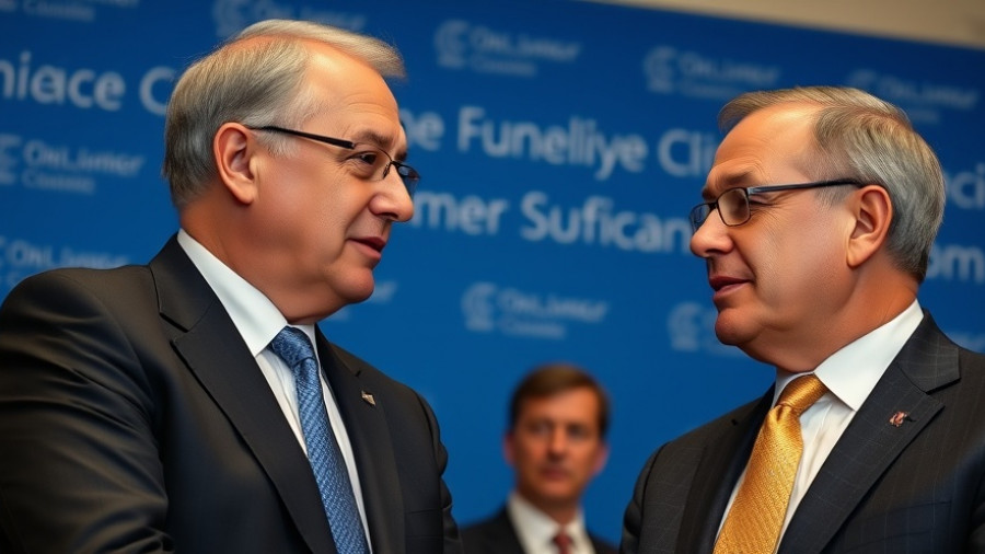 Formal meeting with two men, highlighting 'lower my taxes' discussion.