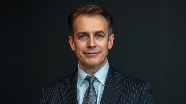 Confident man in a suit related to Molina Healthcare investment.