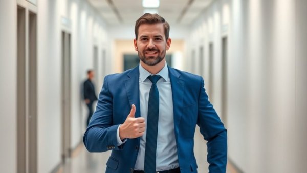 Man in blue suit discusses wealth tax California controversy.