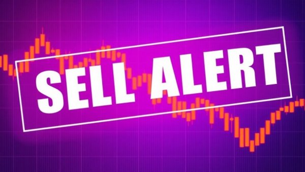 Silicon Laboratories shares sales alert graphic with trend chart.