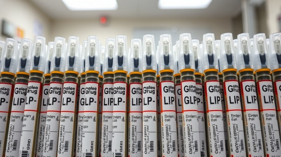 GLP-1 drug pens for weight loss, detailed view of dosage options.