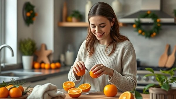 Non-toxic Christmas home scenting with natural ingredients.