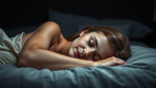 Peaceful sleep in a cozy bed exemplifies relaxation benefits of ashwagandha and magnesium.