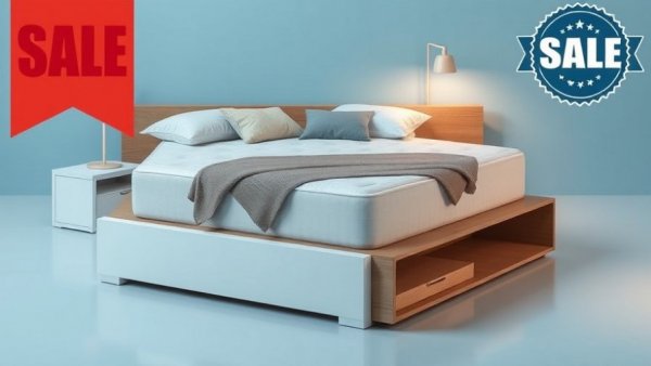 Stylish mattress on sale with storage frame for affordable mattress review.