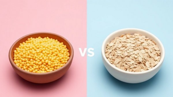 Millet vs. Oatmeal for Heart Health: A visual comparison
