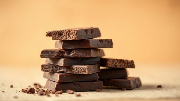Dark chocolate pieces associated with Spring Mulberry Chocolate Salmonella Recall.