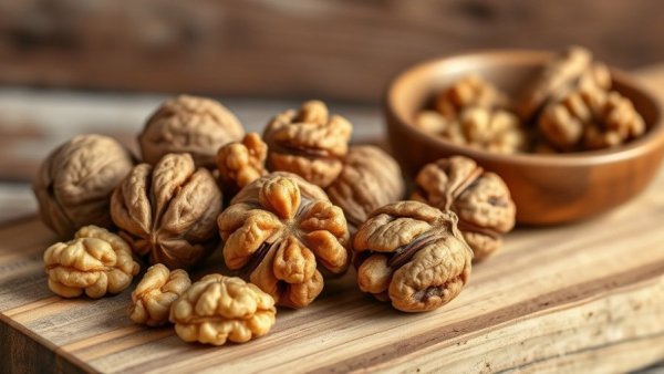 Walnuts perfect as foods to eat at night for less stress.