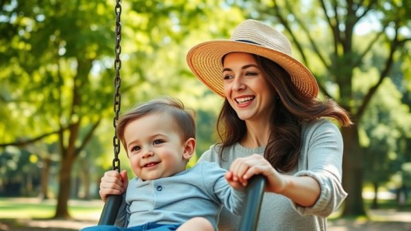 Weekly Healthy Recipe Challenge in a lively outdoor park scene