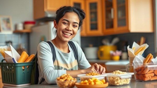 Healthy School Snacks Meal Prep Challenge with homemade treats