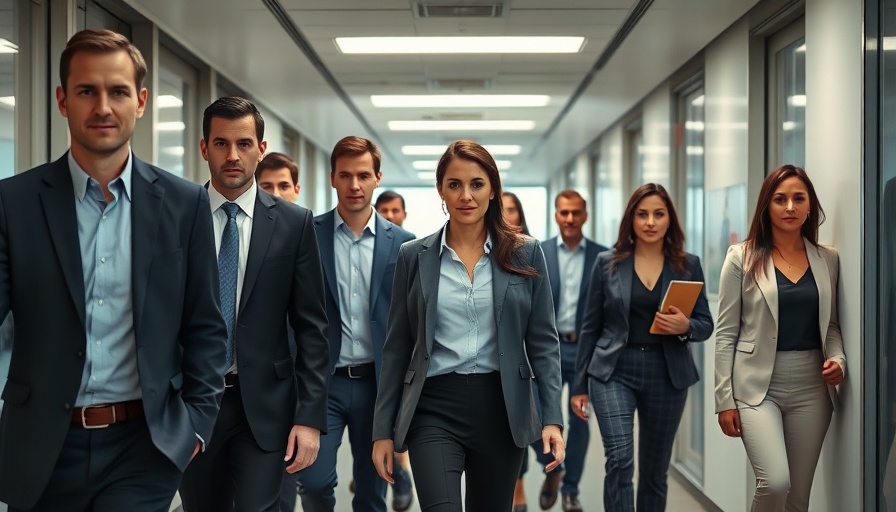 Severance season 2 office scene with intense expressions.