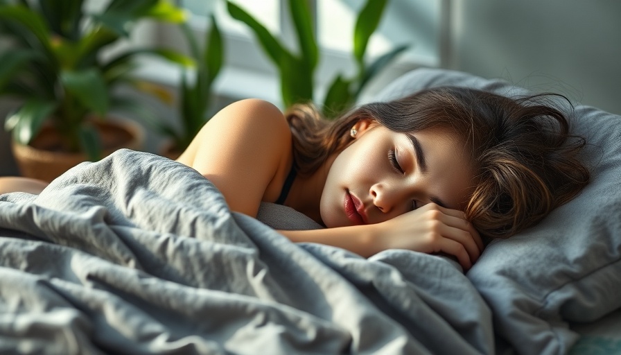 Young woman sleeping soundly, linked to Vitamin D deficiency.