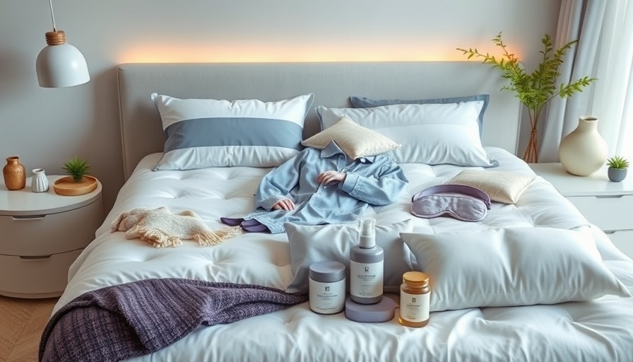 Good Night's Sleep Products including mattress and accessories.