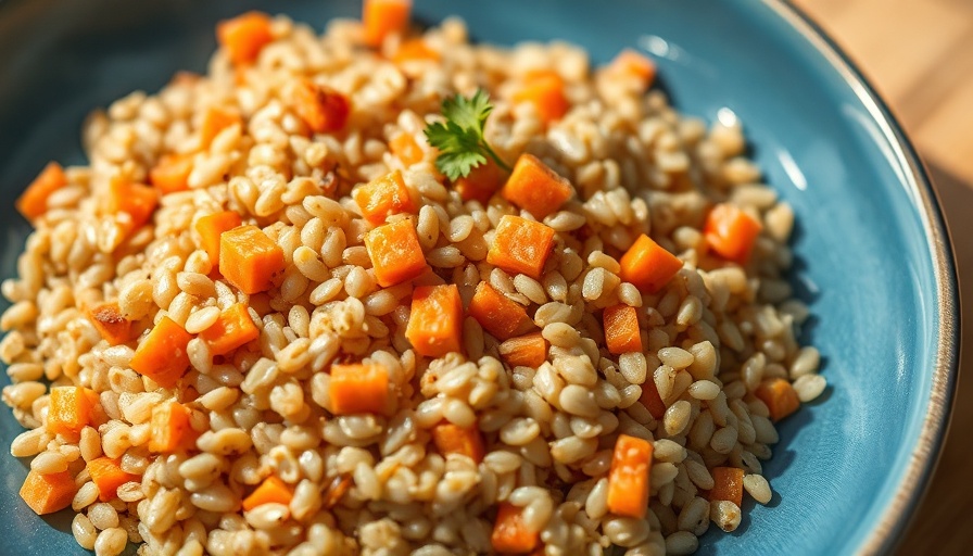 Delicious barley dish showcasing health benefits of barley.