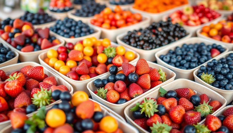 Assortment of fresh berries in baskets, Norovirus in Berries.