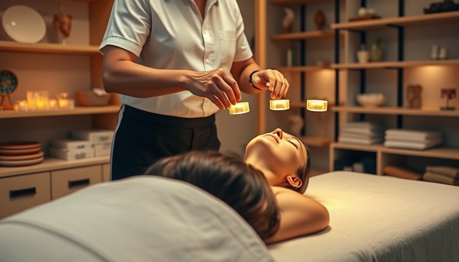 Cupping therapy session for neck and back pain relief.