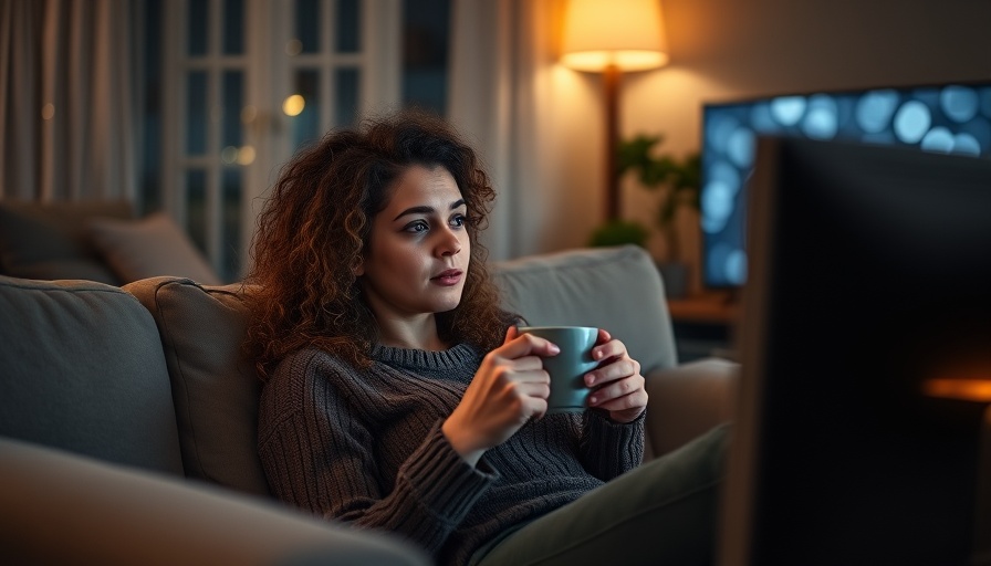 Relaxed woman enjoying weekend downtime, promoting gut health.