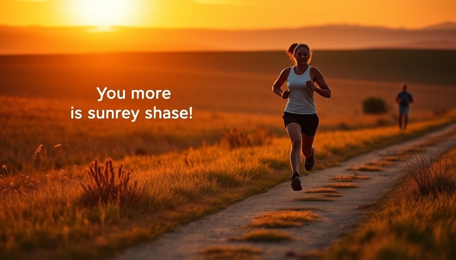 Healthy lifestyle jogging at sunrise on a scenic path.