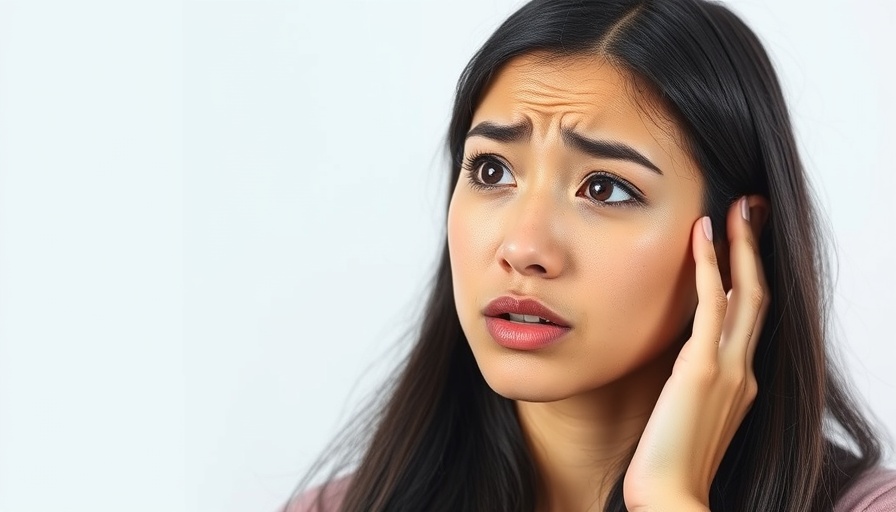 Concerned woman discussing root canal procedure.