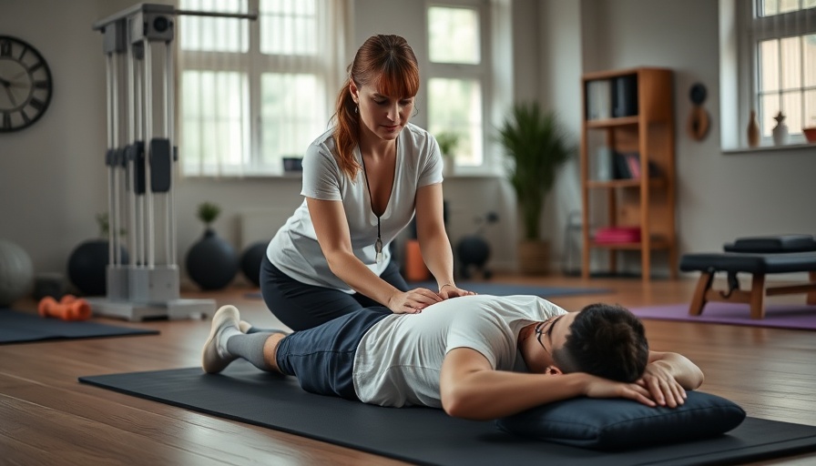 Why neck and back pain physiotherapy session in progress.