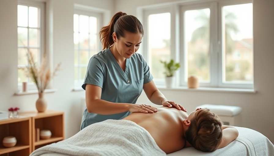 Therapist performing massage for why neck and back pain relief.