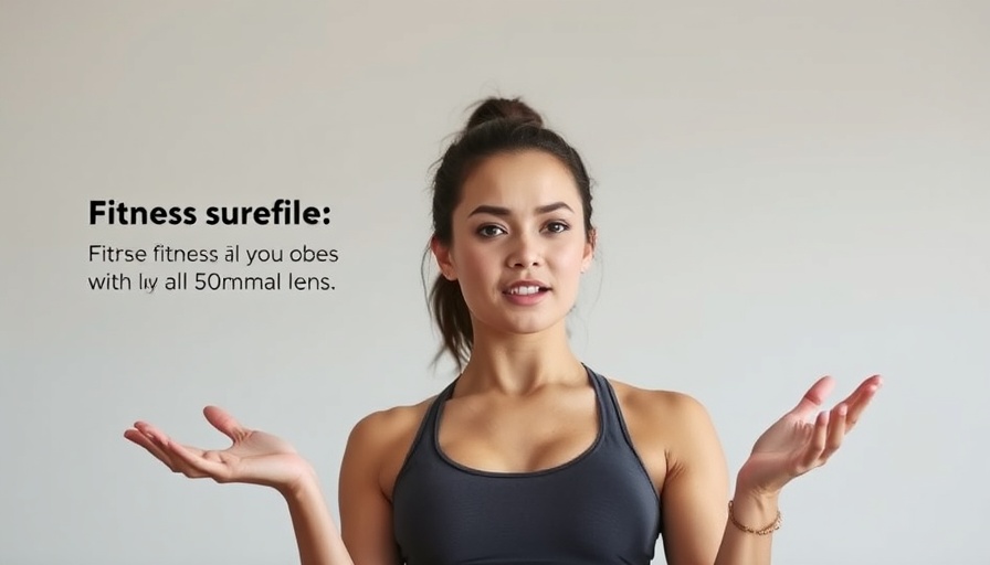 Athletic woman explaining deload weeks in fitness training.