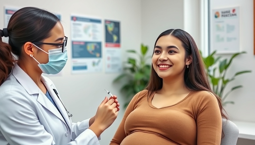 Doctor administering vaccine to pregnant woman, emphasizing COVID vaccine safety in pregnancy and kids.