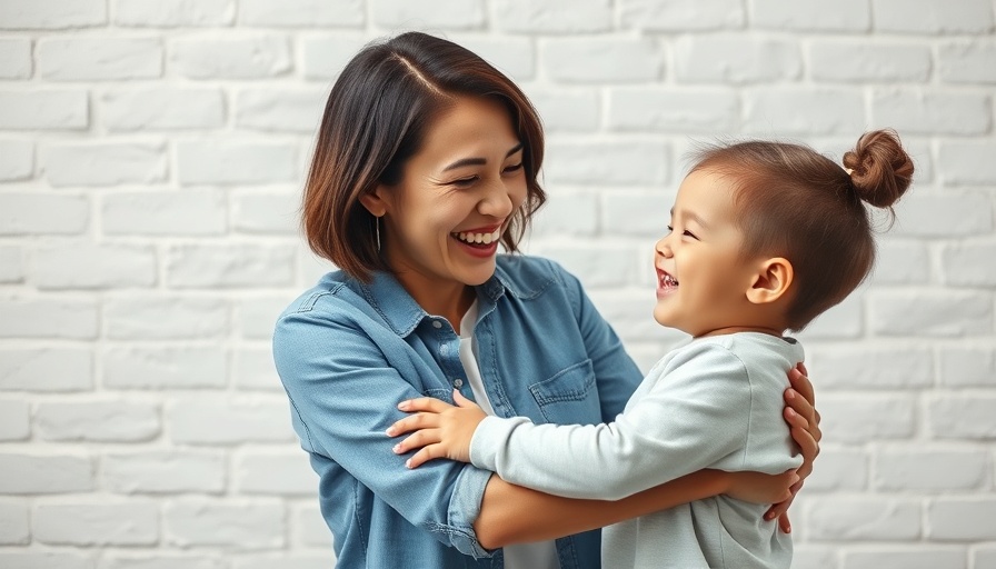 Mother and child playing together, highlighting mental health support in chronic illness.