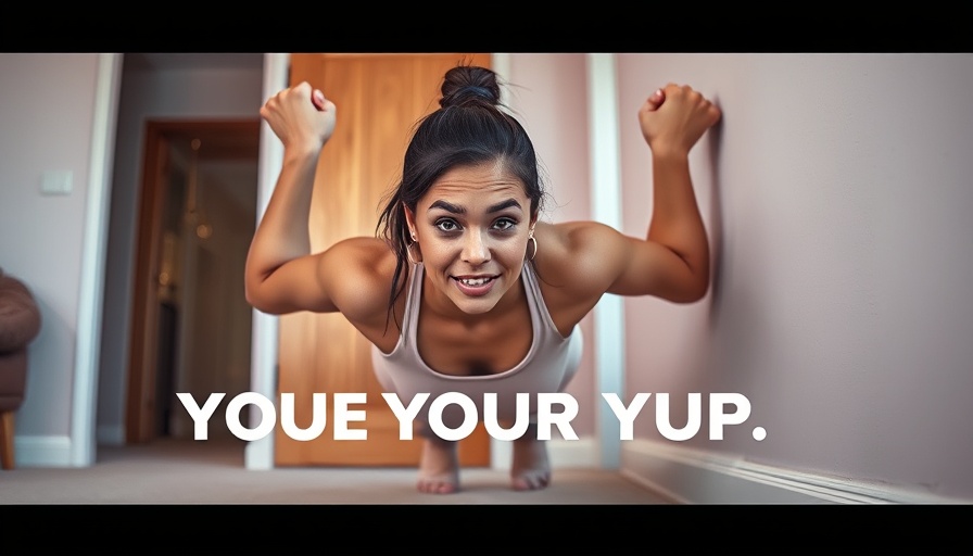 Bone Strengthening Workout for Women in bright home setting.