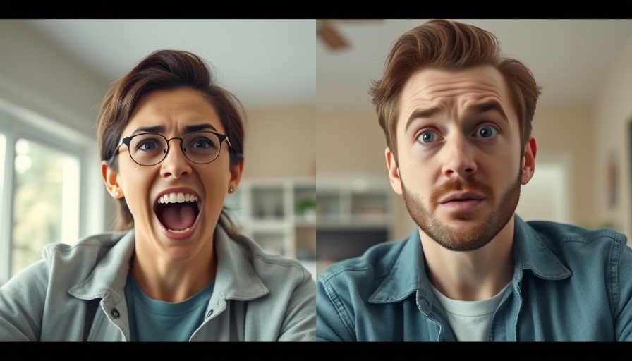 Excited reaction in response to a toenail fungus cure video