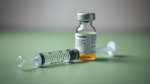 Insulin syringe and vial for pet diabetes treatment