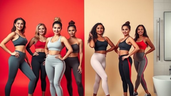 NikeSKIMS activewear review showcasing diverse women in stylish outfits.
