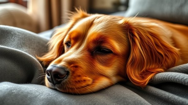 Help anxious dog feel calm and confident with soothing presence indoors.