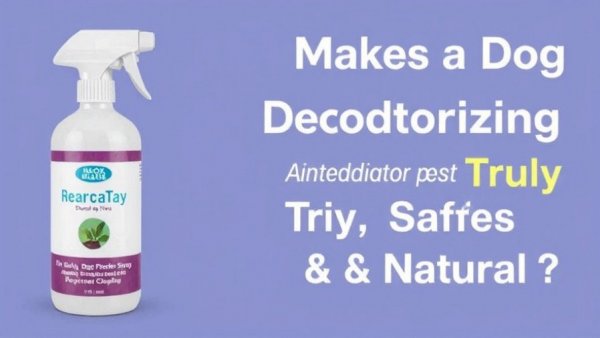 What Makes a Dog Deodorizing Spray Truly Safe & Natural?