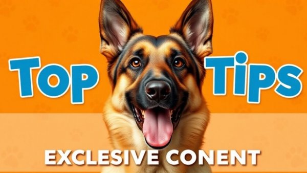 Best Dog Agility Equipment featured in Top Dog Tips banner with German Shepherd.
