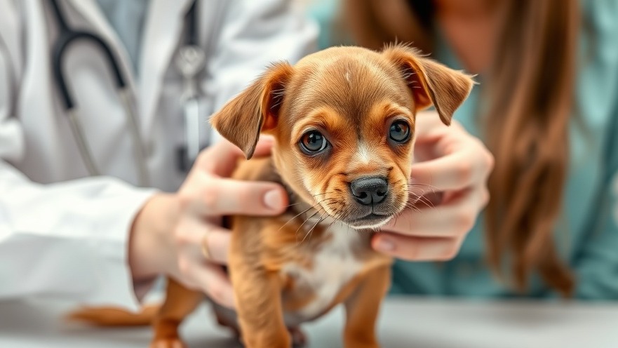 Small brown dog showing hair loss, highlighting dog shedding concerns in pet health.