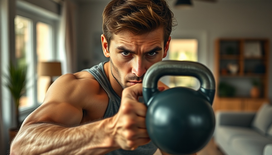 Overcome barriers to better health with home workout kettlebell exercises.