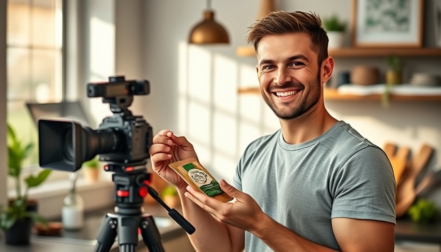 Health coach video filming in kitchen, common mistakes focus.