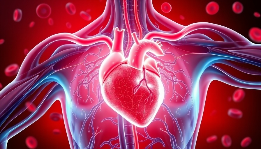 Anatomical illustration shows chiropractic adjustments in reversing heart disease.