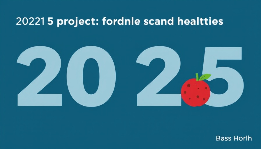 2025 Projected Food and Health Trends