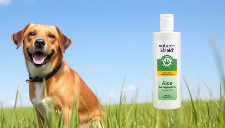 Nature’s Shield: How Our Aloe & Lemongrass Shampoo Protects Your Dog’s Skin the Natural Way