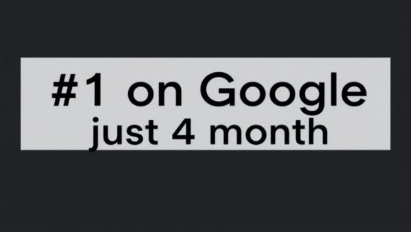 SEO success stories for small businesses featured on dark background with bold text.