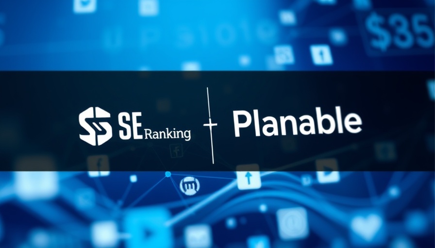 SE Ranking acquires Planable logos with digital design elements.
